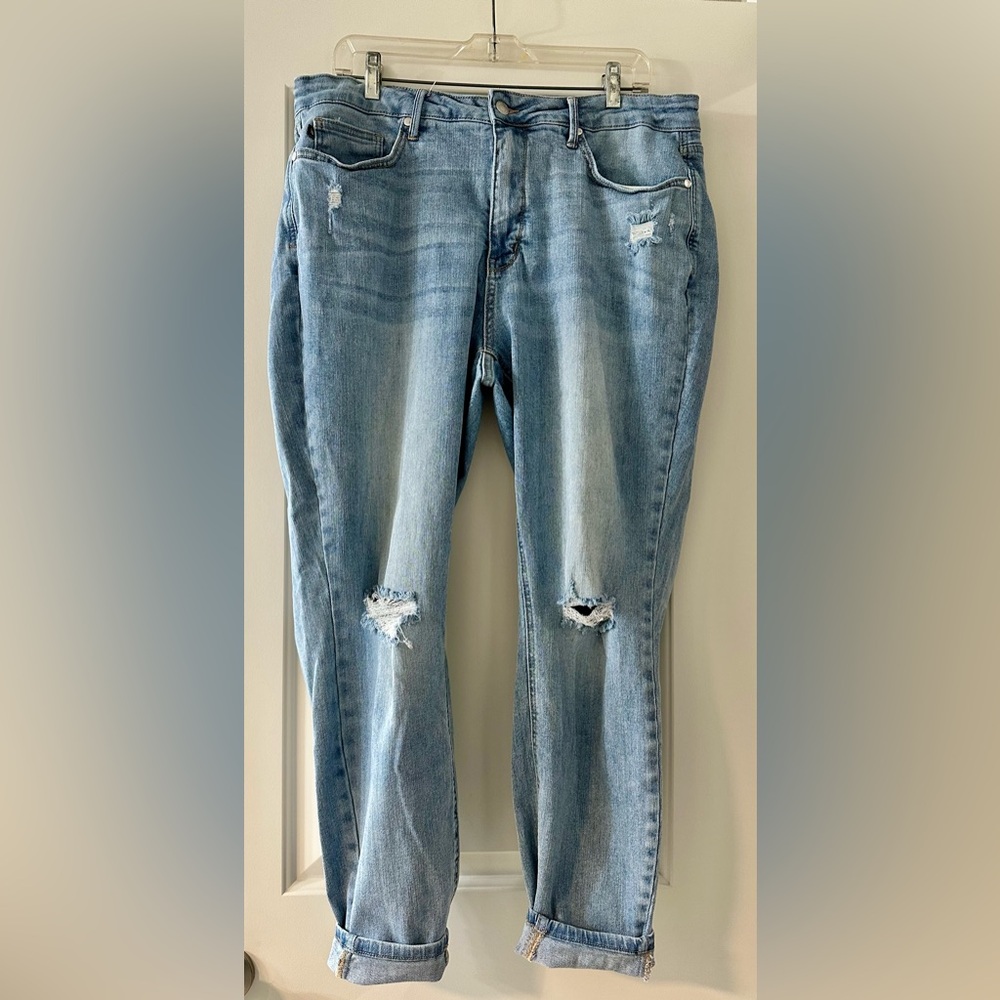 Distressed Judy Blue Jeans